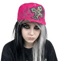 Camo Cross Cadet Cap – Pink