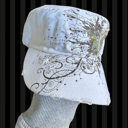 Angel Cadet Cap – White