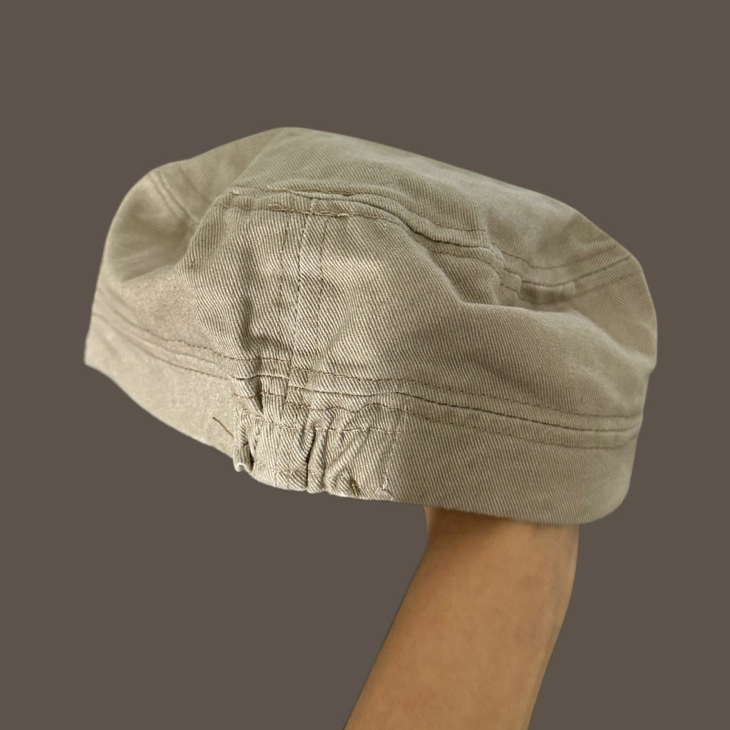 EarthTone Fleur-De-Lis Cadet Cap – Tan