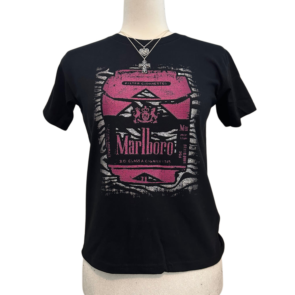 Marlboro Zebra Print Tee