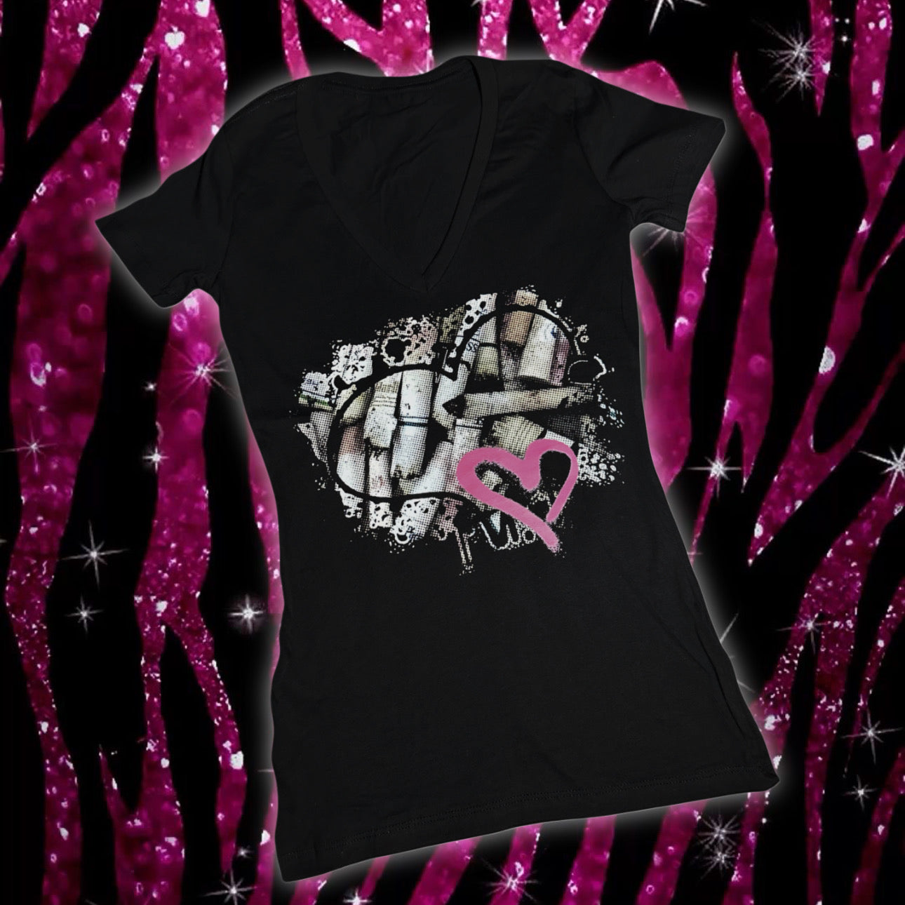 Cigarette Black Tee