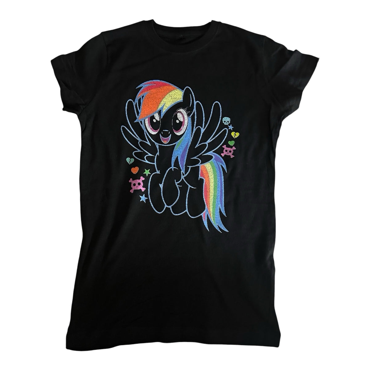 Rainbow Dash Scene Kid Tee