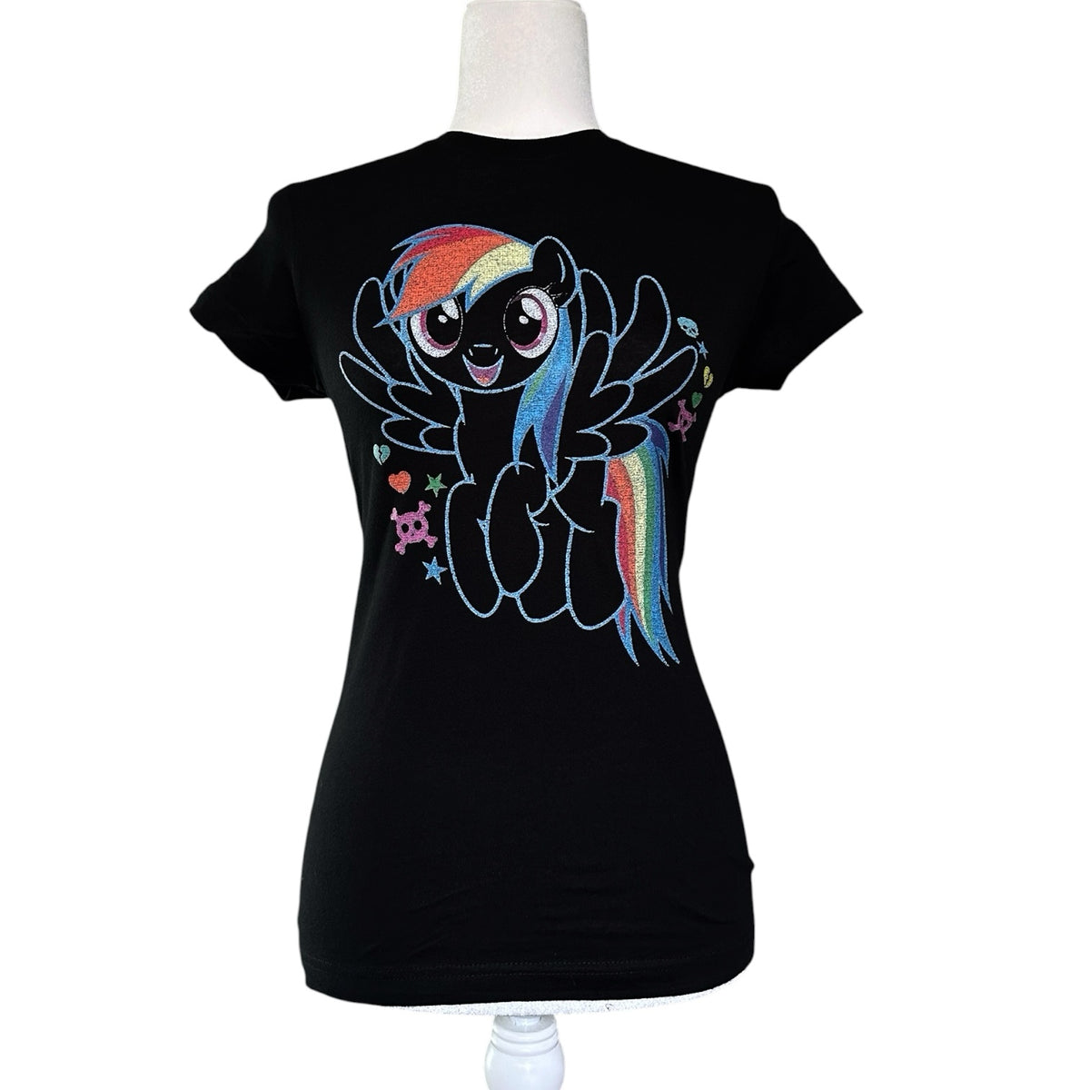 Rainbow Dash Scene Kid Tee