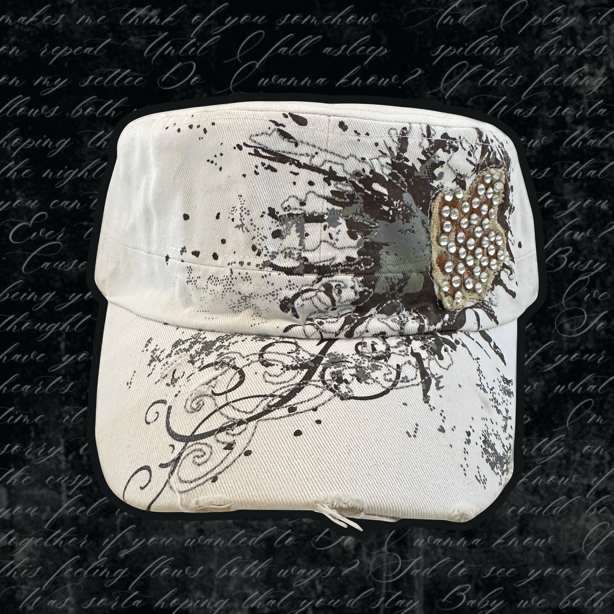 Angel Cadet Cap – White